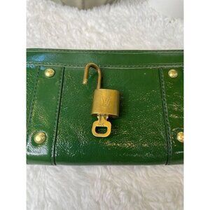 Authentic Louis Vuitton Gold-Tone Lock and Key Set – #309